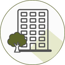 apartment complex icon